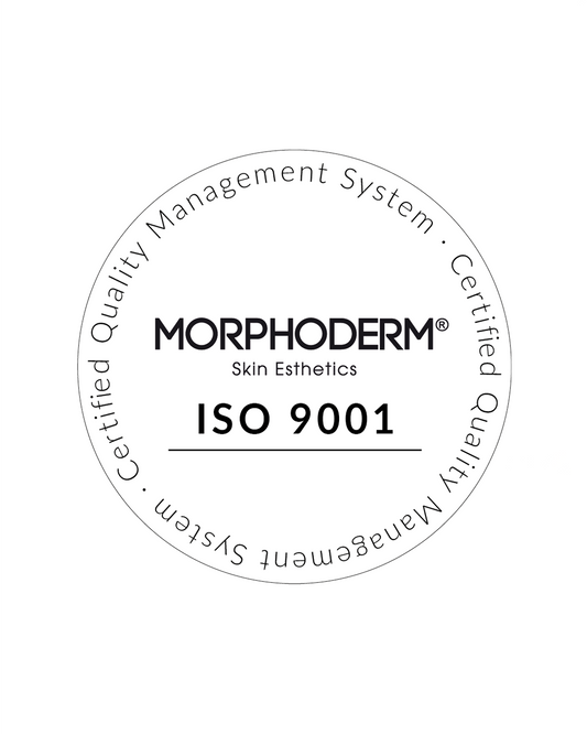 MORPHODERM Skin Esthetics erhält ISO 9001-Zertifizierung. Ein starkes Zeichen für Qualität und Verlässlichkeit